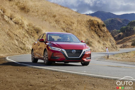 2021 Nissan Sentra red